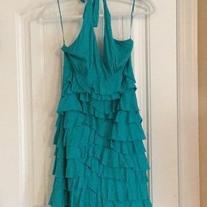 Express ruffled dress